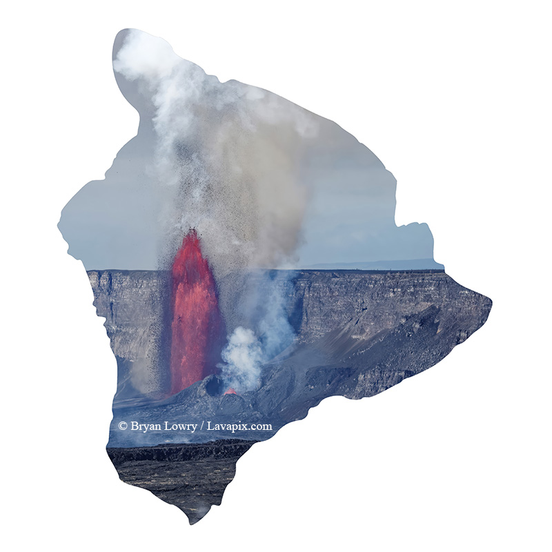 Episode 14-G9-7463_31925 Big Island.jpg :: Episode 14 eruption, Lava fountain, Kilauea volcano, Hawaii Volcanoes National Park, The Big Island of Hawaii. 3-19-20-2025