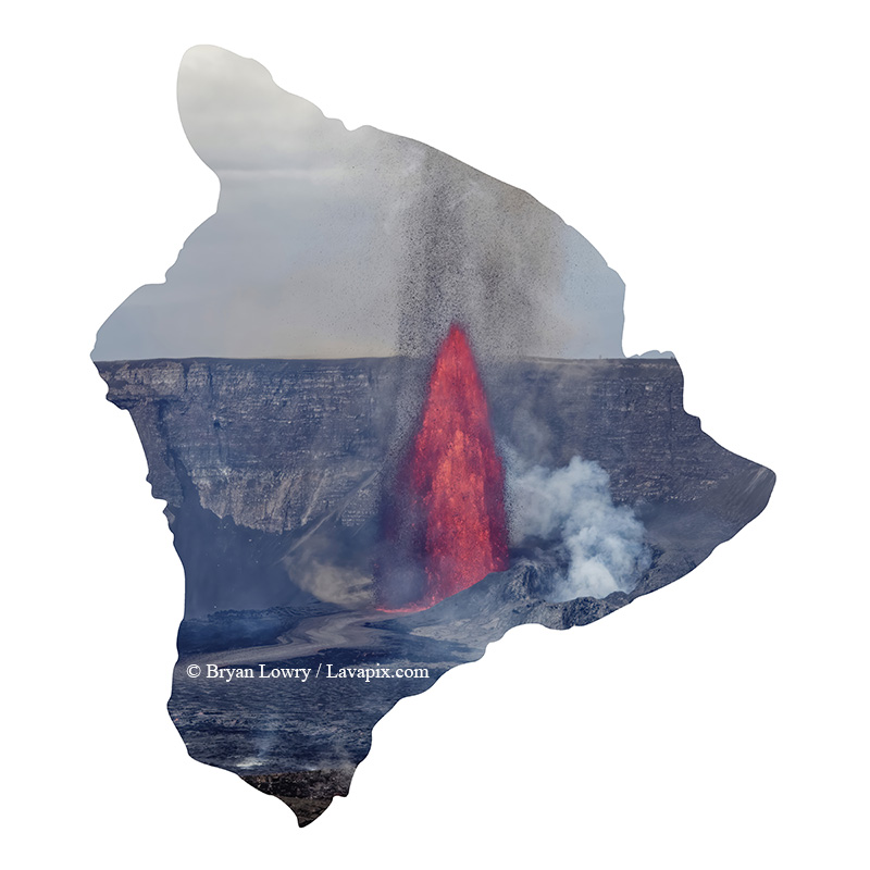 Episode 14-G9-7486_31925 Big Island.jpg :: Episode 14 eruption, Lava fountain, Kilauea volcano, Hawaii Volcanoes National Park, The Big Island of Hawaii. 3-19-20-2025