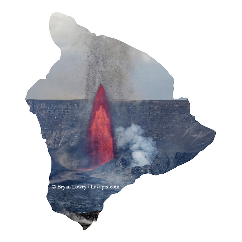Episode 14-G9-7487_31925 Big Island.jpg :: Episode 14 eruption, Lava fountain, Kilauea volcano, Hawaii Volcanoes National Park, The Big Island of Hawaii. 3-19-20-2025