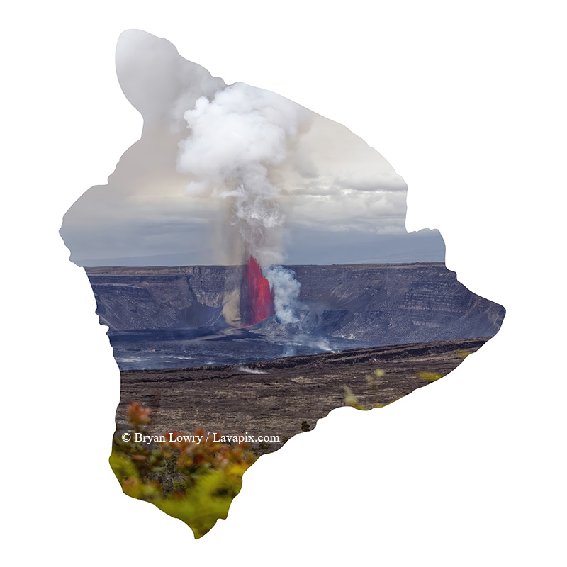 Episode 14-G9-7498_31925 Big Island.jpg :: Episode 14 eruption, Lava fountain, Kilauea volcano, Hawaii Volcanoes National Park, The Big Island of Hawaii. 3-19-20-2025