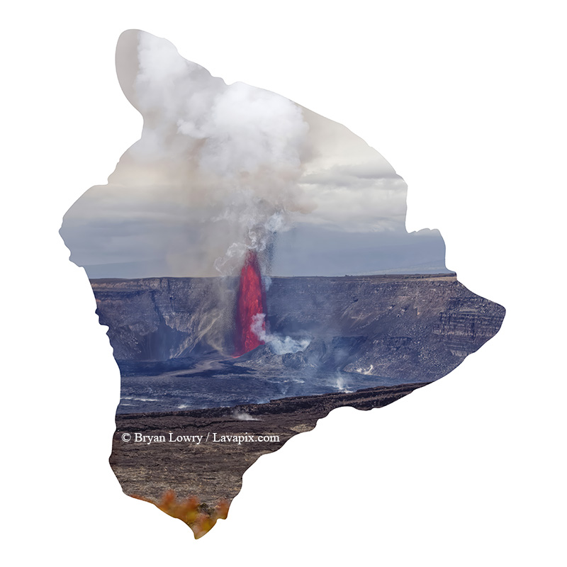 Episode 14-G9-7507_31925 Big Island.jpg :: Episode 14 eruption, Lava fountain, Kilauea volcano, Hawaii Volcanoes National Park, The Big Island of Hawaii. 3-19-20-2025