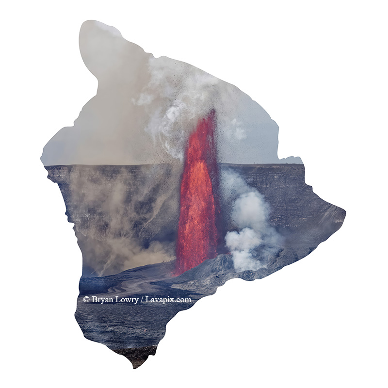 Episode 14-G9-7512_31925 Big Island.jpg :: Episode 14 eruption, Lava fountain, Kilauea volcano, Hawaii Volcanoes National Park, The Big Island of Hawaii. 3-19-20-2025