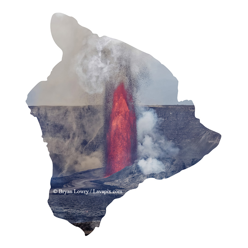 Episode 14-G9-7514_31925 Big Island.jpg :: Episode 14 eruption, Lava fountain, Kilauea volcano, Hawaii Volcanoes National Park, The Big Island of Hawaii. 3-19-20-2025