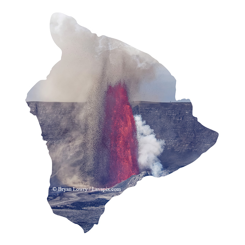 Episode 14-G9-7533_31925 Big Island.jpg :: Episode 14 eruption, Lava fountain, Kilauea volcano, Hawaii Volcanoes National Park, The Big Island of Hawaii. 3-19-20-2025