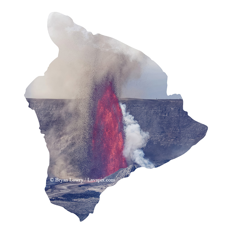 Episode 14-G9-7534_31925 Big Island.jpg :: Episode 14 eruption, Lava fountain, Kilauea volcano, Hawaii Volcanoes National Park, The Big Island of Hawaii. 3-19-20-2025