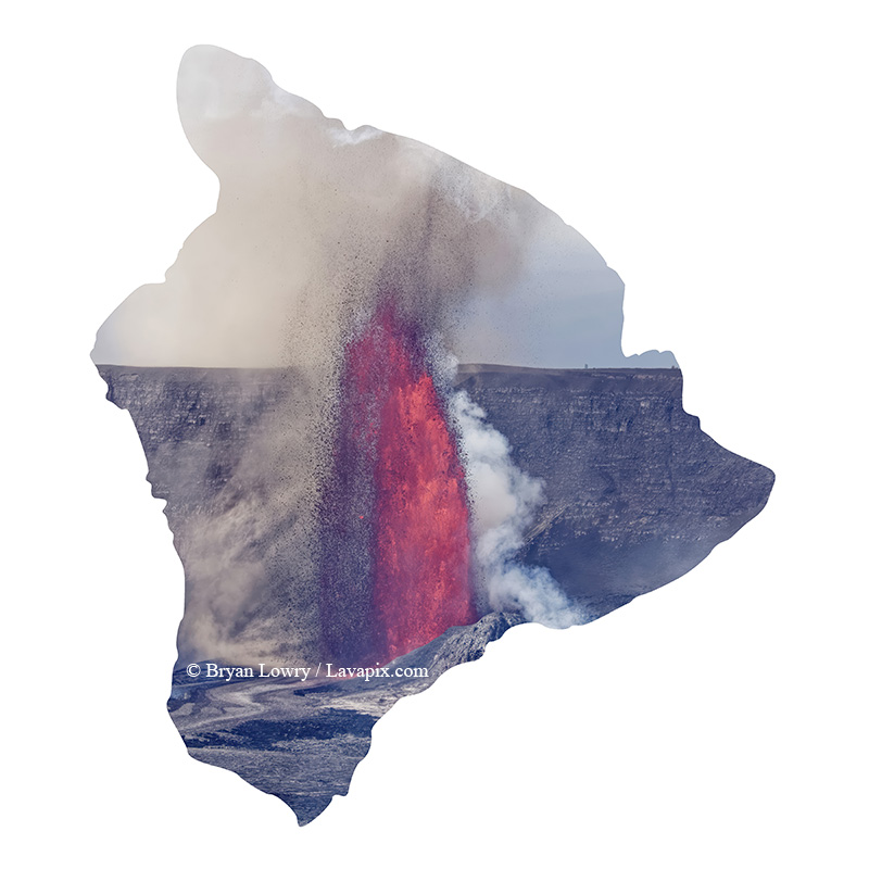 Episode 14-G9-7535_31925 Big Island.jpg :: Episode 14 eruption, Lava fountain, Kilauea volcano, Hawaii Volcanoes National Park, The Big Island of Hawaii. 3-19-20-2025