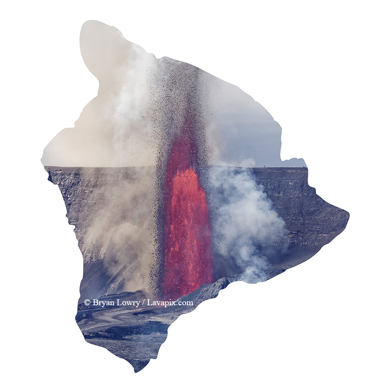 Episode 14-G9-7540_31925 Big Island.jpg :: Episode 14 eruption, Lava fountain, Kilauea volcano, Hawaii Volcanoes National Park, The Big Island of Hawaii. 3-19-20-2025