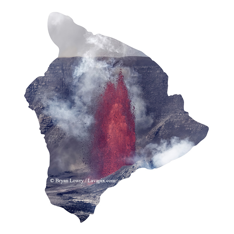 Episode 14-G9-7580_31925 Big Island.jpg :: Episode 14 eruption, Lava fountain, Kilauea volcano, Hawaii Volcanoes National Park, The Big Island of Hawaii. 3-19-20-2025