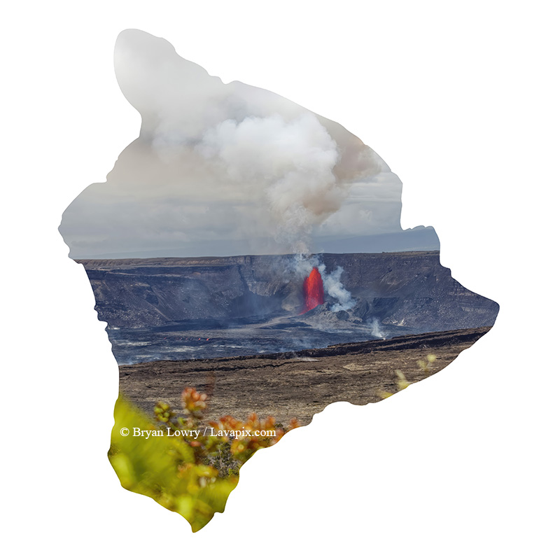 Episode 14-G9-7606_31925 Big Island.jpg :: Episode 14 eruption, Lava fountain, Kilauea volcano, Hawaii Volcanoes National Park, The Big Island of Hawaii. 3-19-20-2025