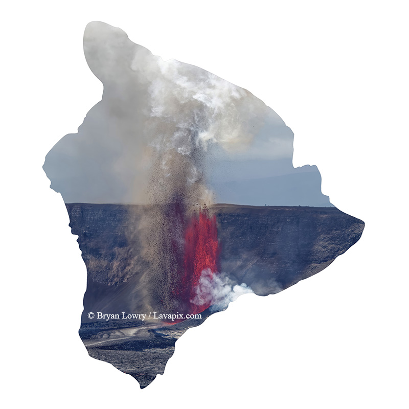 Episode 14-G9-7631_31925 Big Island.jpg :: Episode 14 eruption, Lava fountain, Kilauea volcano, Hawaii Volcanoes National Park, The Big Island of Hawaii. 3-19-20-2025