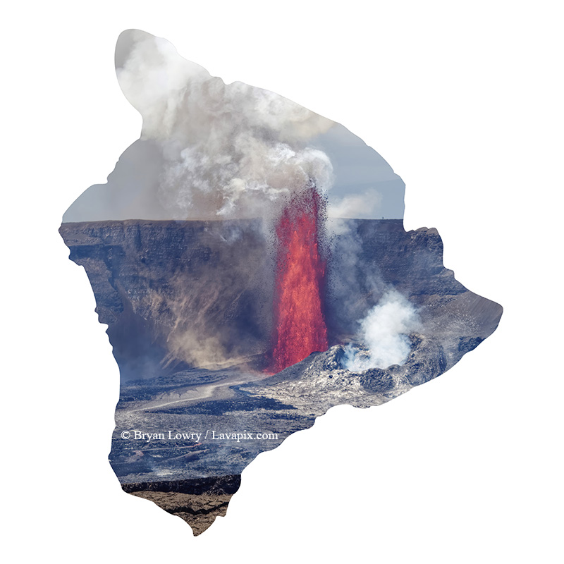 Episode 14-G9-7633_31925 Big Island.jpg :: Episode 14 eruption, Lava fountain, Kilauea volcano, Hawaii Volcanoes National Park, The Big Island of Hawaii. 3-19-20-2025