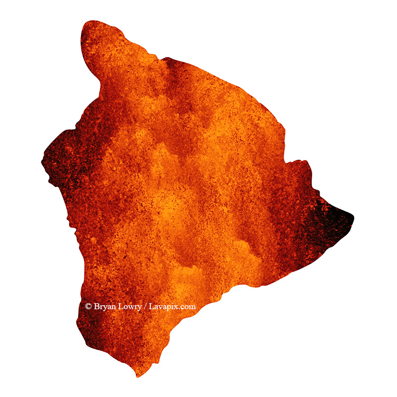Episode 24-GH5_9403_6425-Big Island.jpg :: Episode ?2?4 eruption, Lava fountain, Kilauea volcano, Hawaii Volcanoes National Park, The Big Island of Hawaii.? 6-4-2025 

Printed in the shape of The Big Island of Hawaii