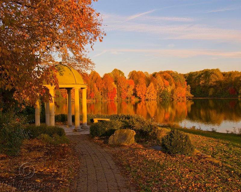 Core Creek Gazebo.jpg :: Core Creek Gazebo in Fall