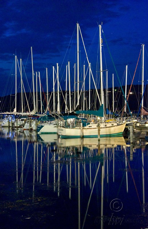 Seneca Boats at Dusk.jpg :: Seneca Boats at Night