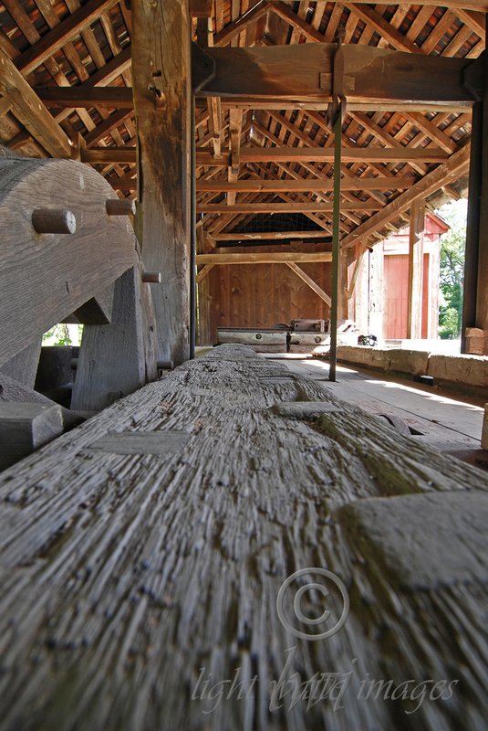 Stover-Myers Mill Wood Saw.jpg :: Third Place Bucks County Parks Color in 2011 Focal Planes Foto Club Contests