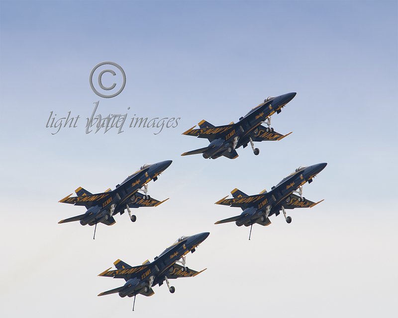 Blue Angels Landing Formation.jpg :: Blue Angels Landing Formation