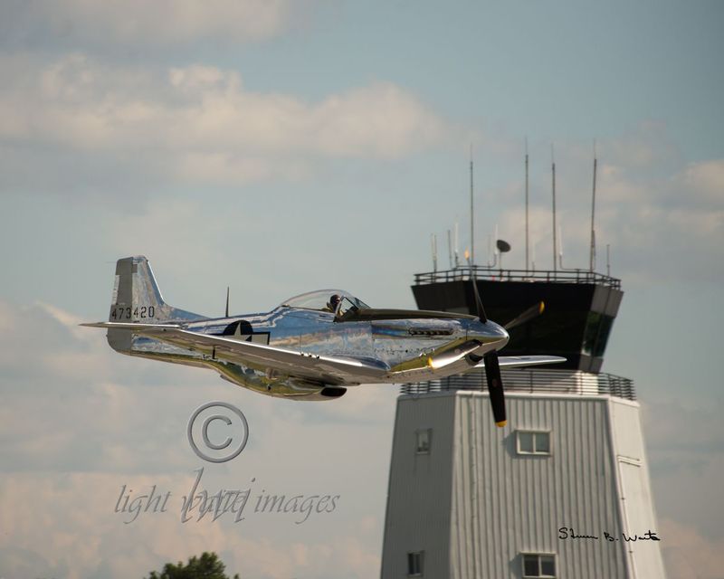 P-51  Tower.jpg :: P-51 and Tower
