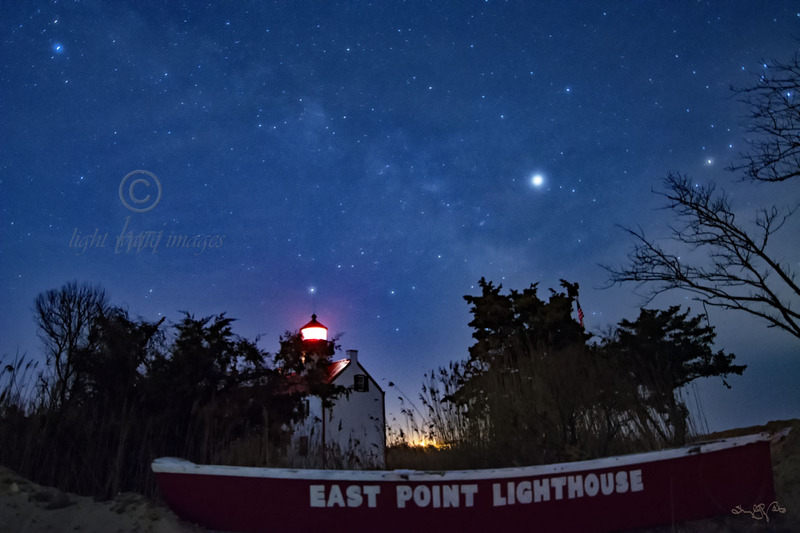 East Point Lighthouse with Boat.jpg :: East Point Lighthouse with Boat