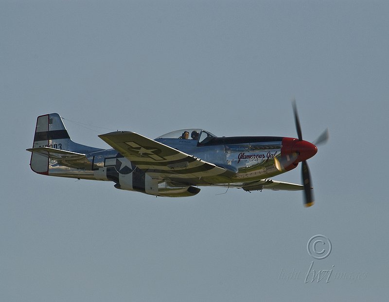 P-51 Glamorous Gal airborne.jpg :: P-51D Mustang—”Glamorous Gal”