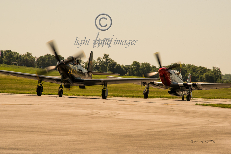 P-63 P-51 Taxiing.jpg