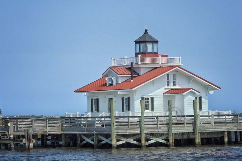 Roanoke Marshes Lighthouse.jpg :: Roanoke Marshes Lighthouse