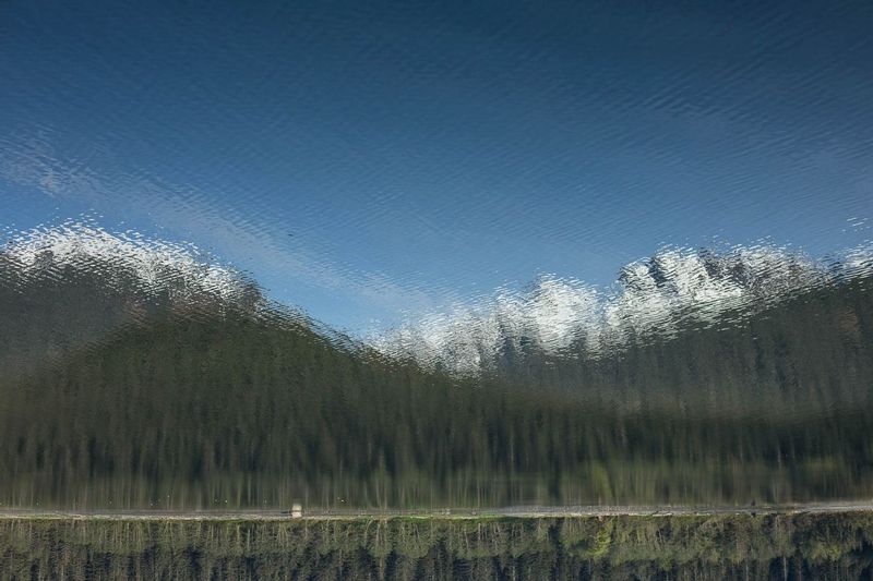 Reflections.jpg :: Reflections along the waterway in Juneau