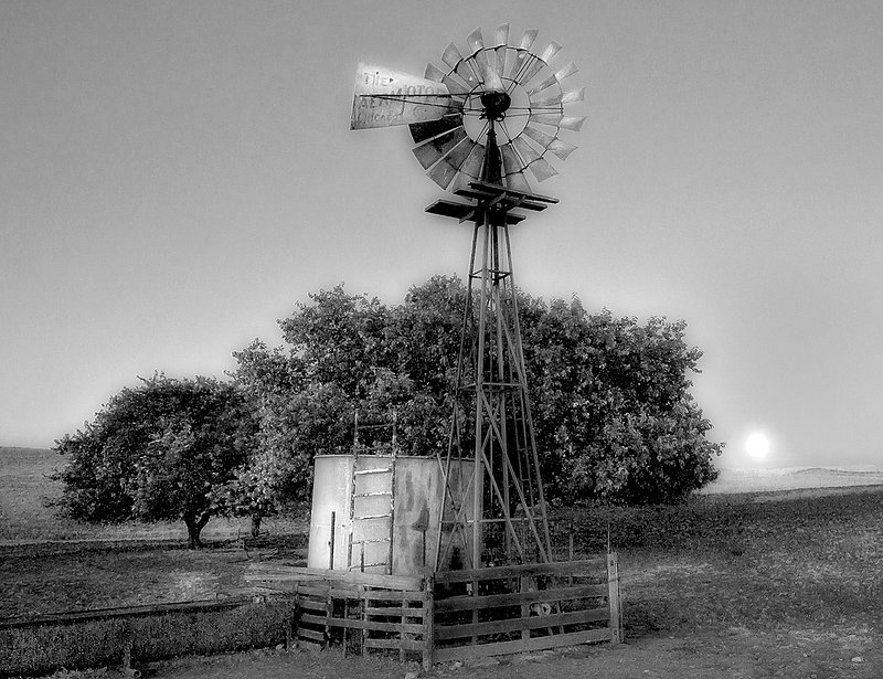 Aermotor.jpg :: A remnant of our fading past in Yolo county, California.