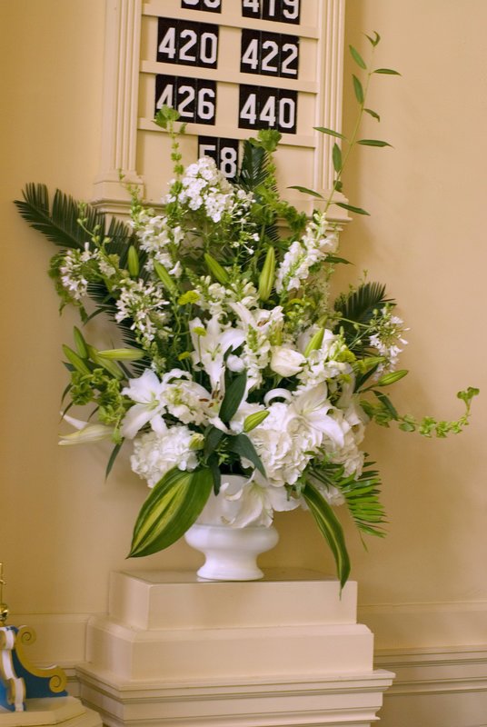 Teague - Petry Wedding.jpg :: Teague/Petry Wedding - Hymn board at Village Chapel