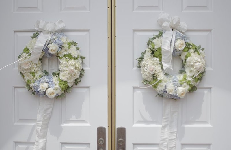 Wreaths on the church door.jpg