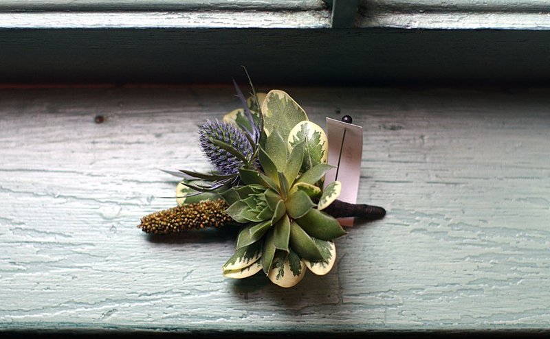 August 9 2014 Groomsmans Boutonniere.jpg