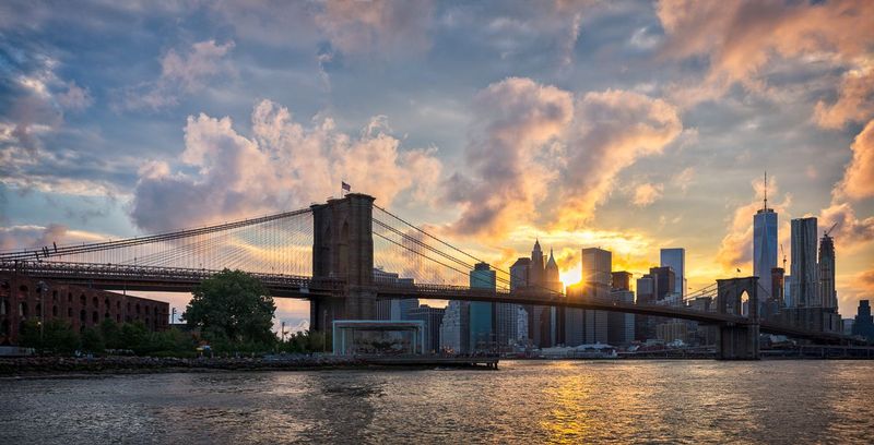 Dusk At Brooklyn Bridge Pano.jpg
