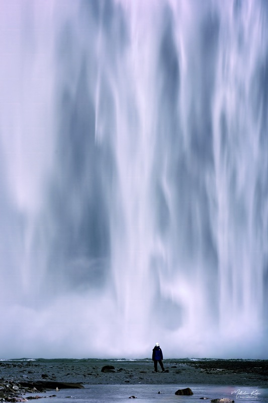 Iceland - Skogafoss and Young Girl.jpg