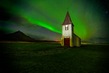 Iceland - Aurora Over Church.jpg