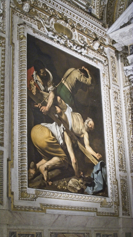 Crucifixion of St Peter Caravaggio.jpg