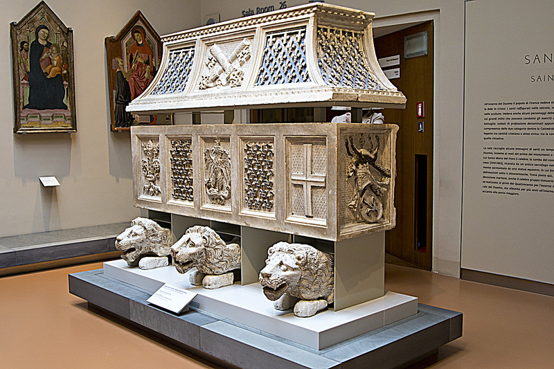 _MG_4606 copy(1).jpg :: Craftsmen of Roman era and 14th Century,  Reworked Sarcophagus of Piero Farnese (d. 1363)