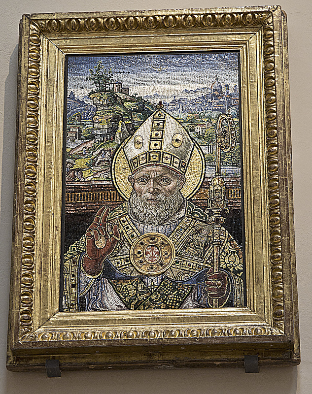 _MG_4632 copy.jpg :: Monte de Giovanni (del Fora)     Mosaic depicting bishop St. Zenobius