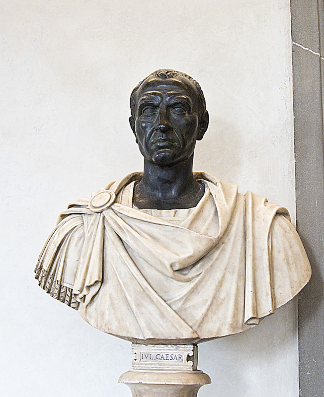 _MG_4765 copy.jpg :: Roman Art    Bust with a portrait of Julius Caesar