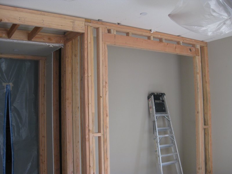 Bedroom remodel 2.jpg :: During the project