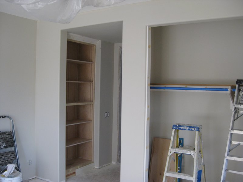 Bedroom remodel 3.jpg :: During the project