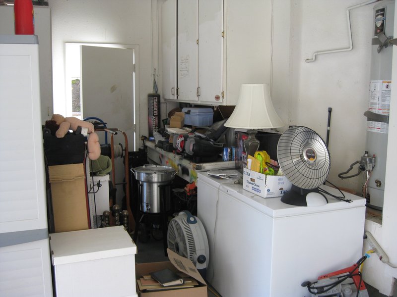 Garage Rehabilitation (2).jpg :: Here's how the project looked when we arrived on the first day.