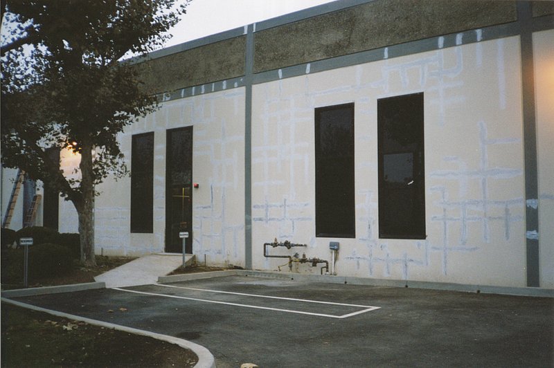 Irvine commercial paint job 4.jpg :: Extensive preparation and paint