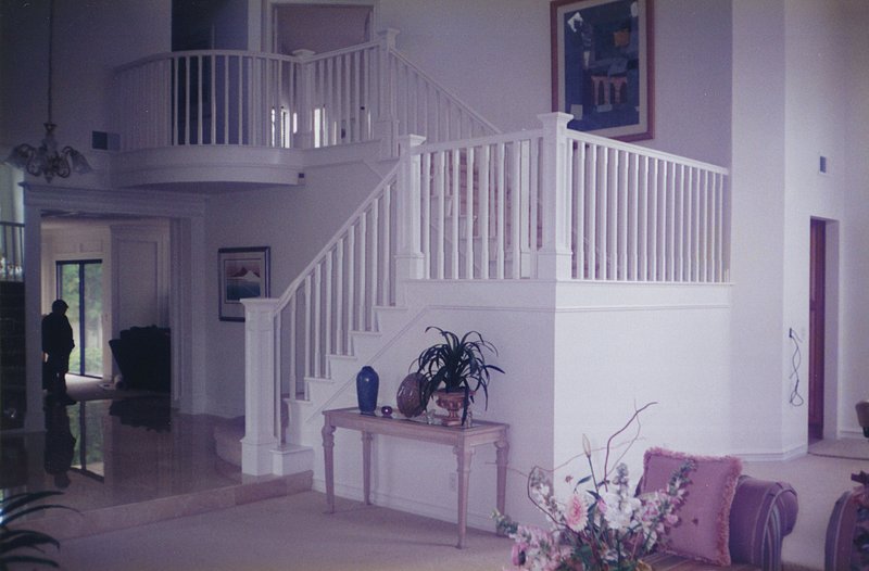 New railings.jpg :: Out with the old and in with the new