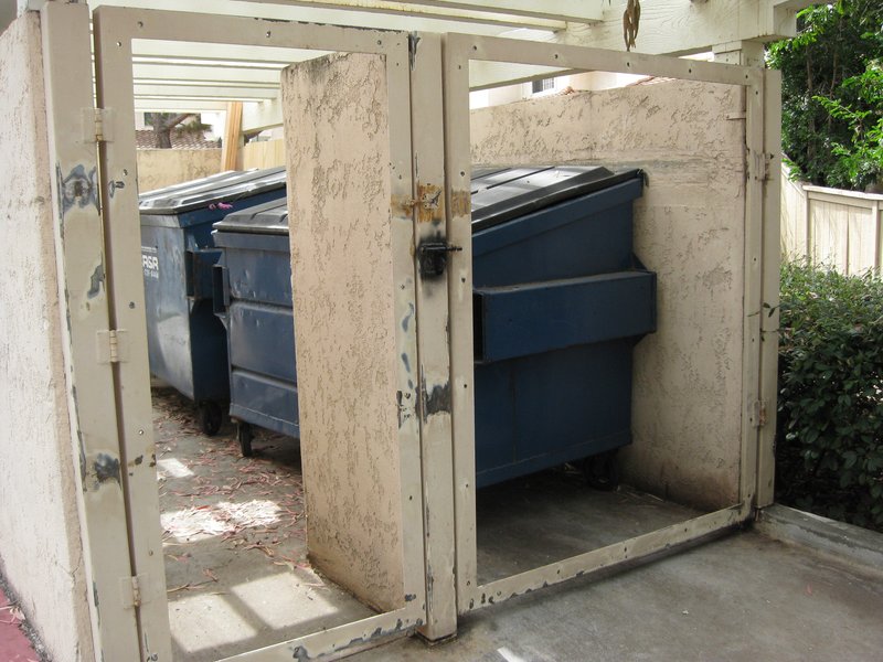 Trash enclosure doors (20).jpg :: Some preparation images