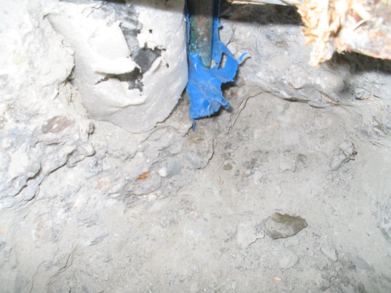 todds pictures 126.jpg :: Plumbing slab leak.