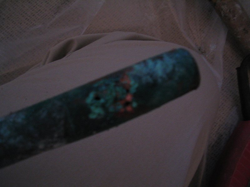 todds pictures 133.jpg :: Plumbing slab leak.