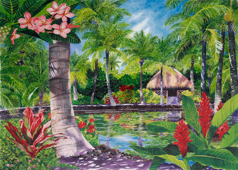 red ginger 016jpg copy.jpg :: Red Ginger artist Proof - 9 X 12 signed/numbered $100. free shipping within the  USA