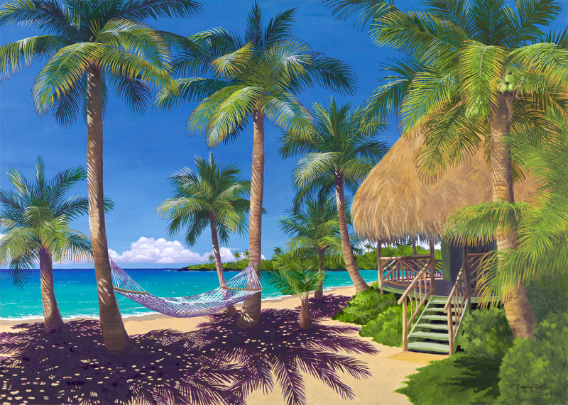 BLUE SKIES.jpg :: Blue Skies - Artist proof - approx 9 X 12 Signed/numbered  $100.  Free shipping within the USA