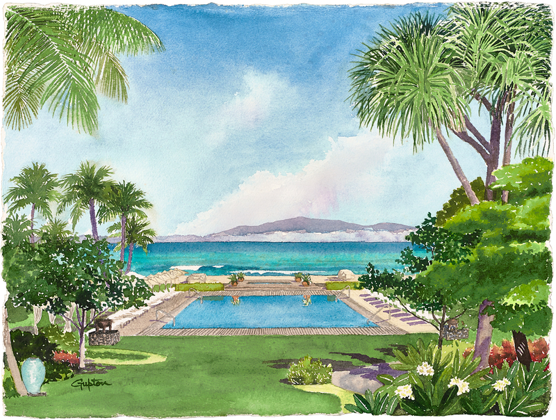 FAVORITE PLACE.jpg :: Favorite Place - Artist Proof -8 1/2 X 11 1/2  signed/numbered $100. free shipping with the USA