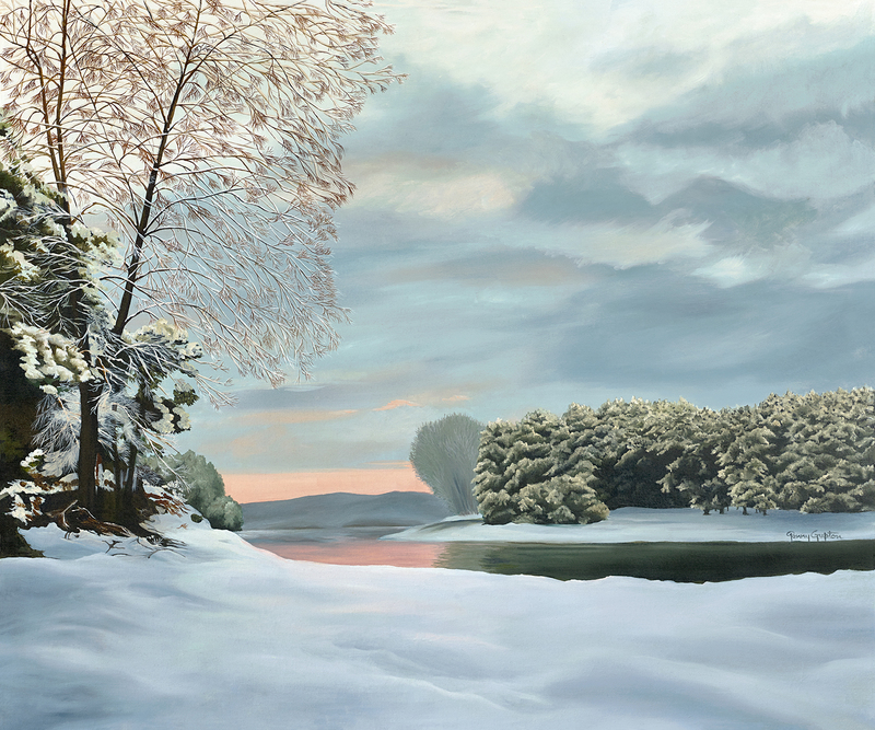 Morning Walk.jpg :: Morning Walk - Artist Proof - 88 1/2 X 11 signed/numbered $100. free shipping within the USA