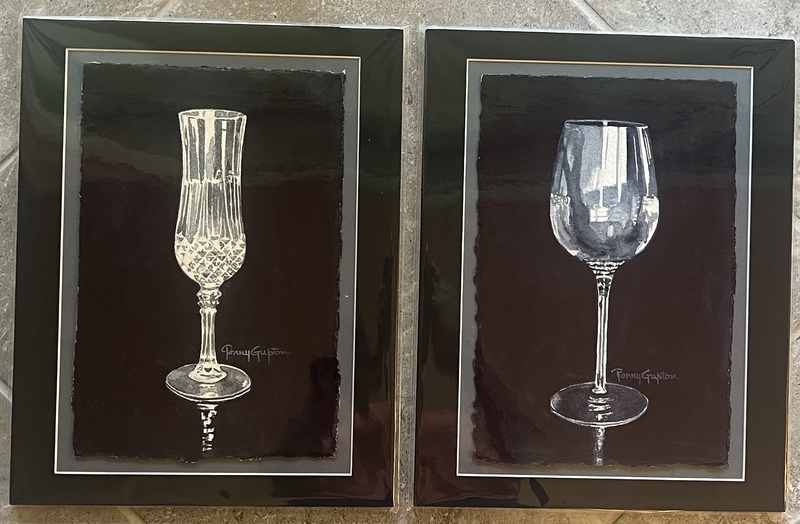 Wine and Champagne.jpg :: Wine and Champagne $900. pair includes shipping within the USA